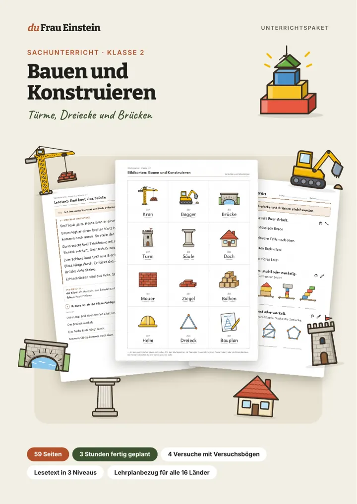 Cover: Bauen und Konstruieren