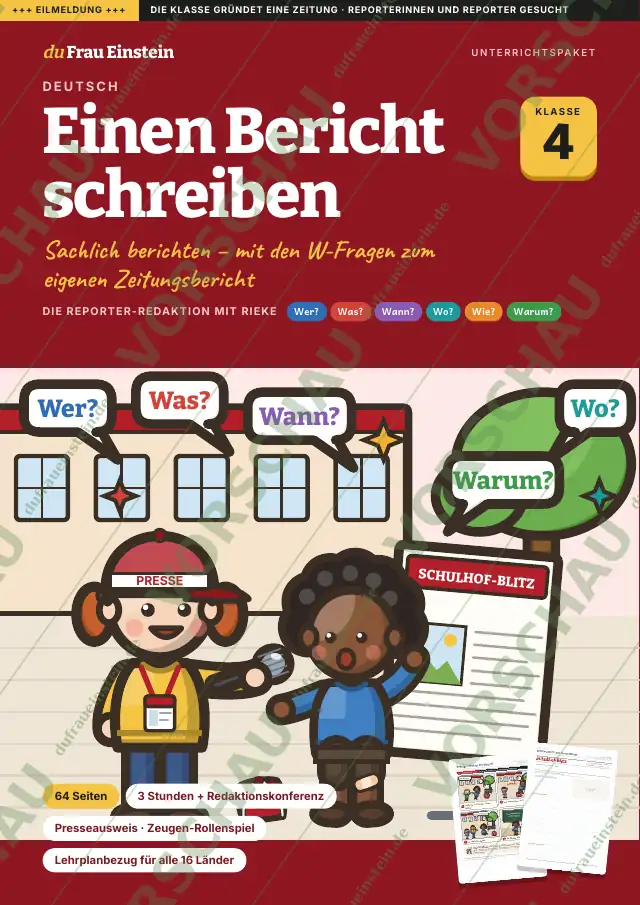 Seite 1 von 64: Einen Bericht schreiben