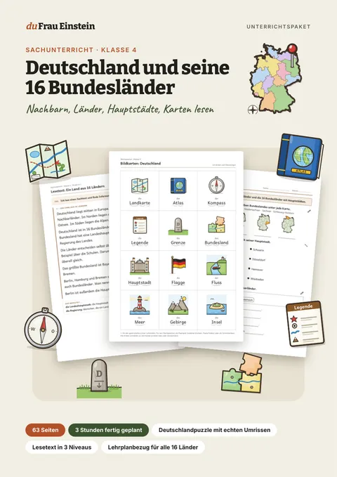 Cover: Deutschland und seine 16 Bundesländer