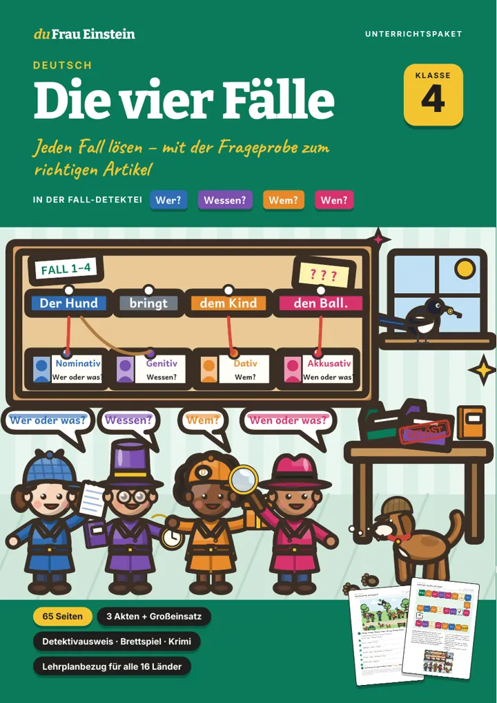 Cover: Die vier Fälle