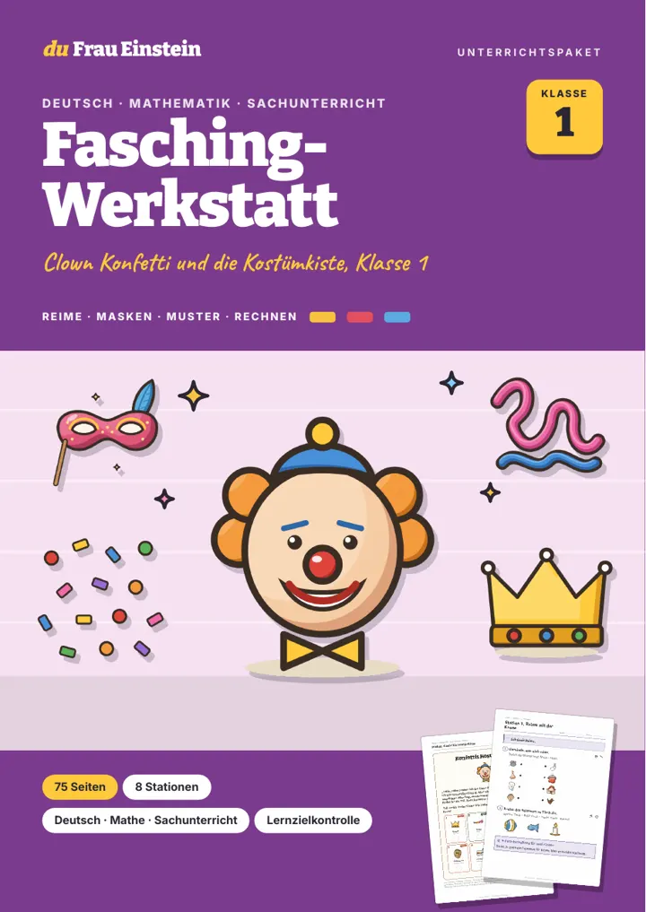 Cover: Fasching-Werkstatt