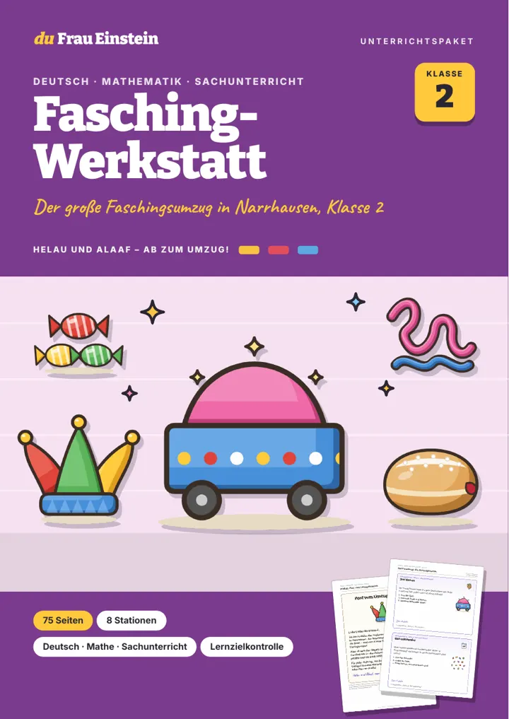 Cover: Fasching-Werkstatt