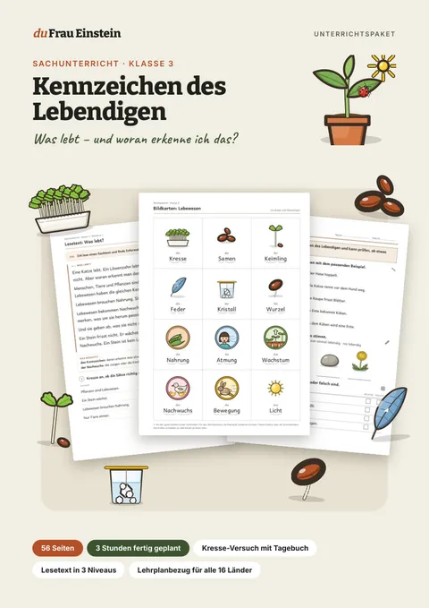 Cover: Kennzeichen des Lebendigen