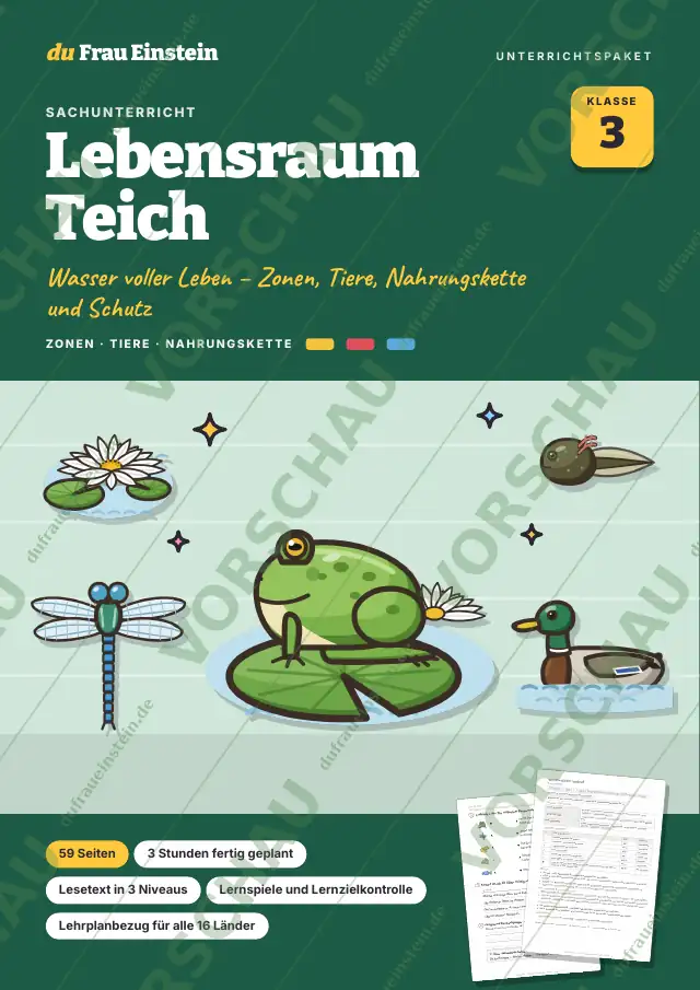 Seite 1 von 59: Lebensraum Teich