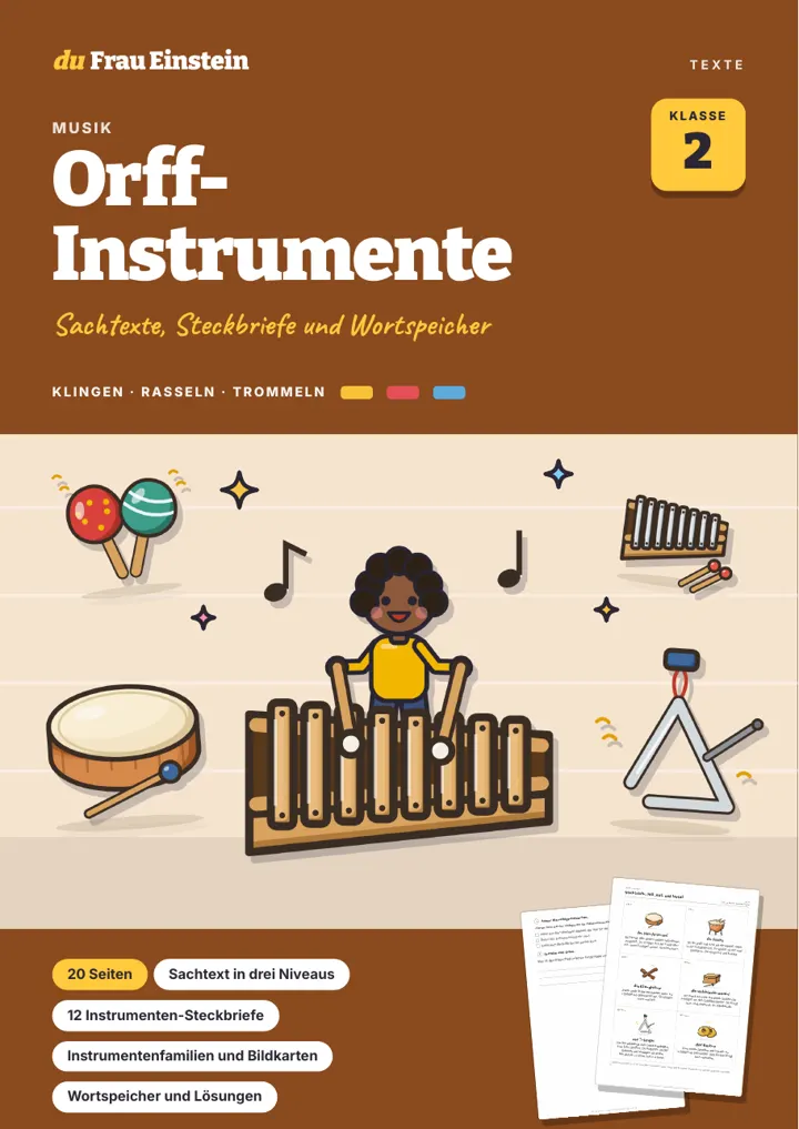 Cover: Orff-Instrumente