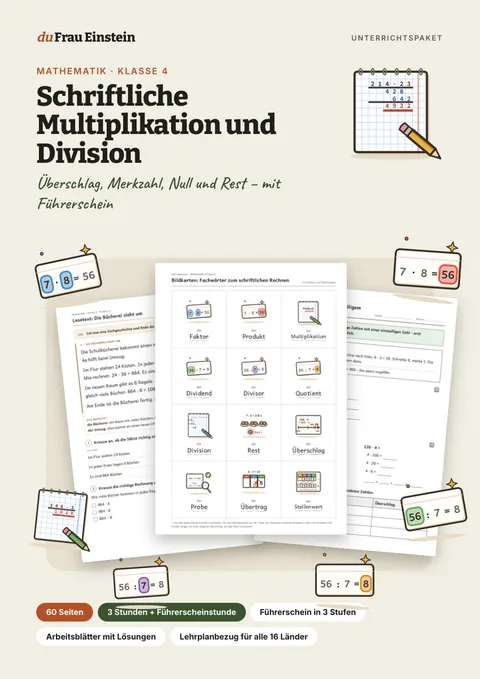 Cover: Schriftliche Multiplikation und Division