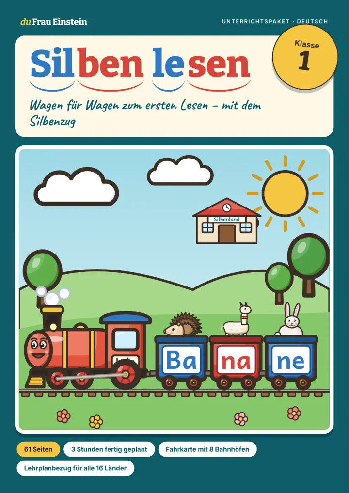 Cover: Silben lesen