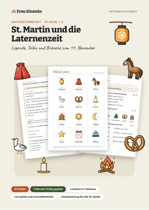 Cover: St. Martin und die Laternenzeit