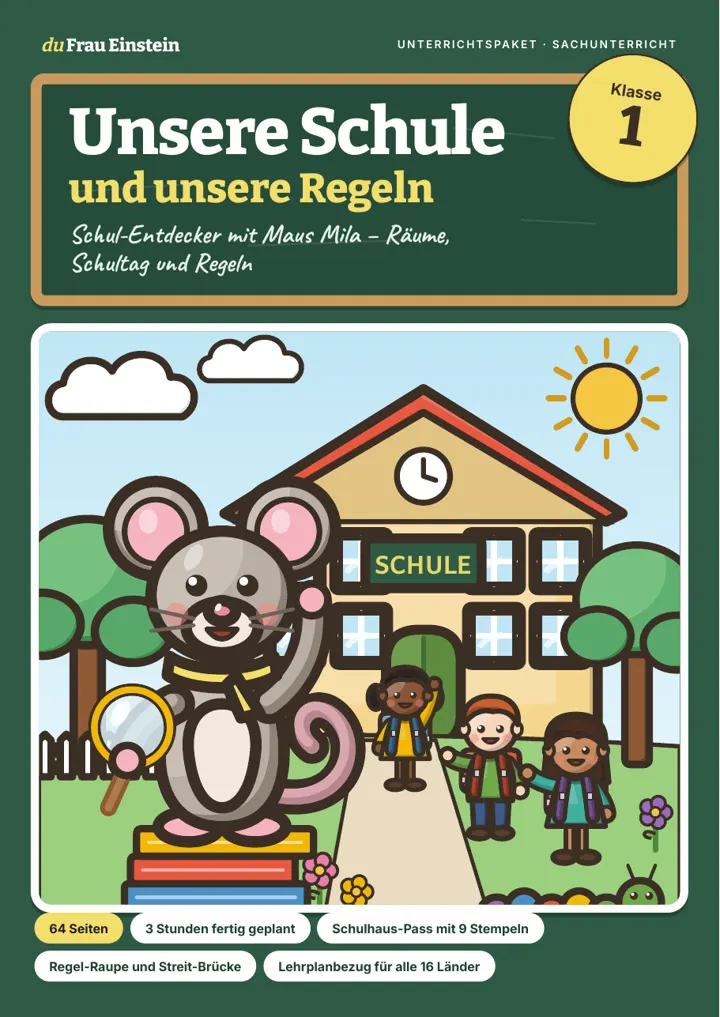 Cover: Unsere Schule und unsere Regeln