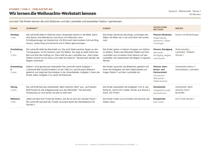 Vorschau 3: Advents- und Weihnachts-Werkstatt