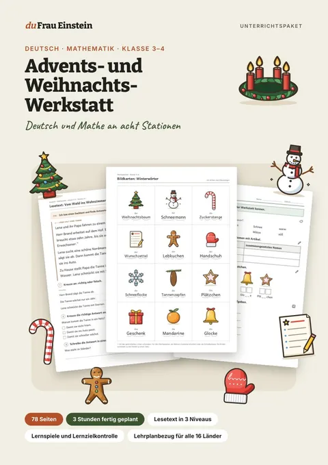 Cover: Advents- und Weihnachts-Werkstatt