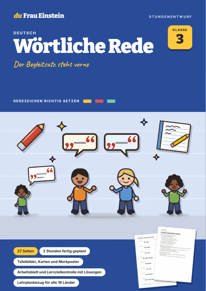 Cover: Wörtliche Rede