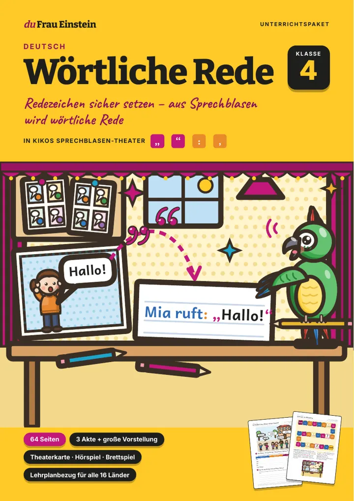 Cover: Wörtliche Rede