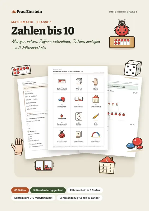 Cover: Zahlen bis 10