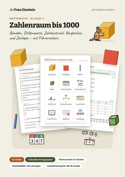 Cover: Zahlenraum bis 1000