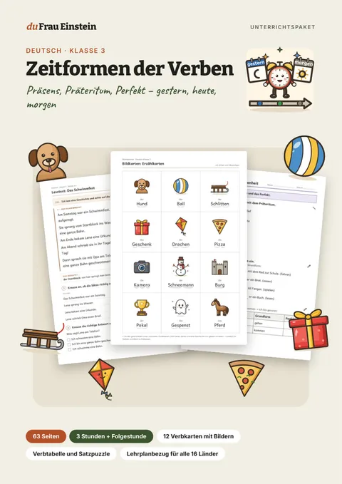 Cover: Zeitformen der Verben